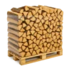 Palette de Bois de Chauffage 3 Stères – Bûches 25 à 50 cm